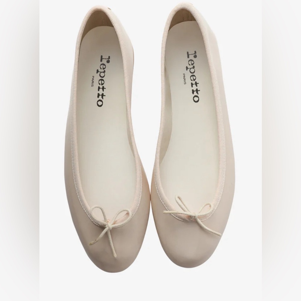 Repetto CENDRILLON Vegan Faux Patent Leather Ballerinas Ballet Flats Ballerina